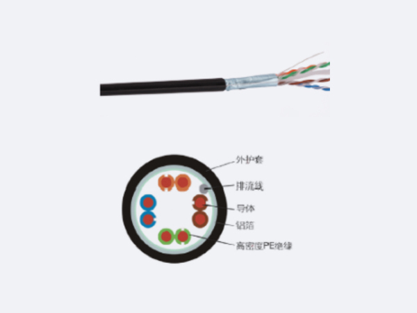超五类4对屏蔽室外线缆